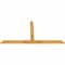 Ekena Millwork Portland Rough Sawn Timber Gable Bracket, Western Red Cedar, 72"W x 36"H x 2"D x 4"F, 12/12 Pitch GBW072X36X0204POR00RWR - alternate 2